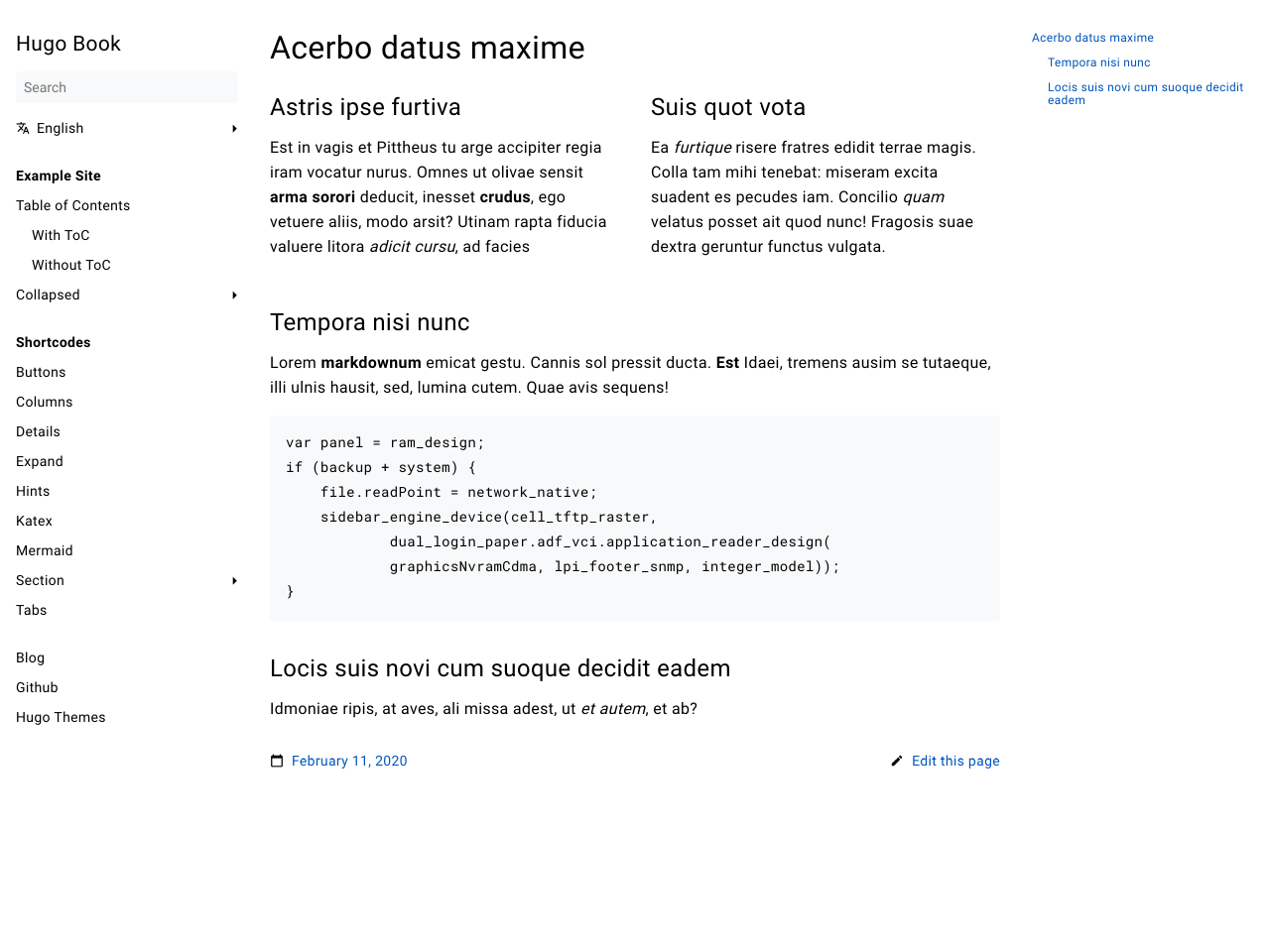 Book screenshot