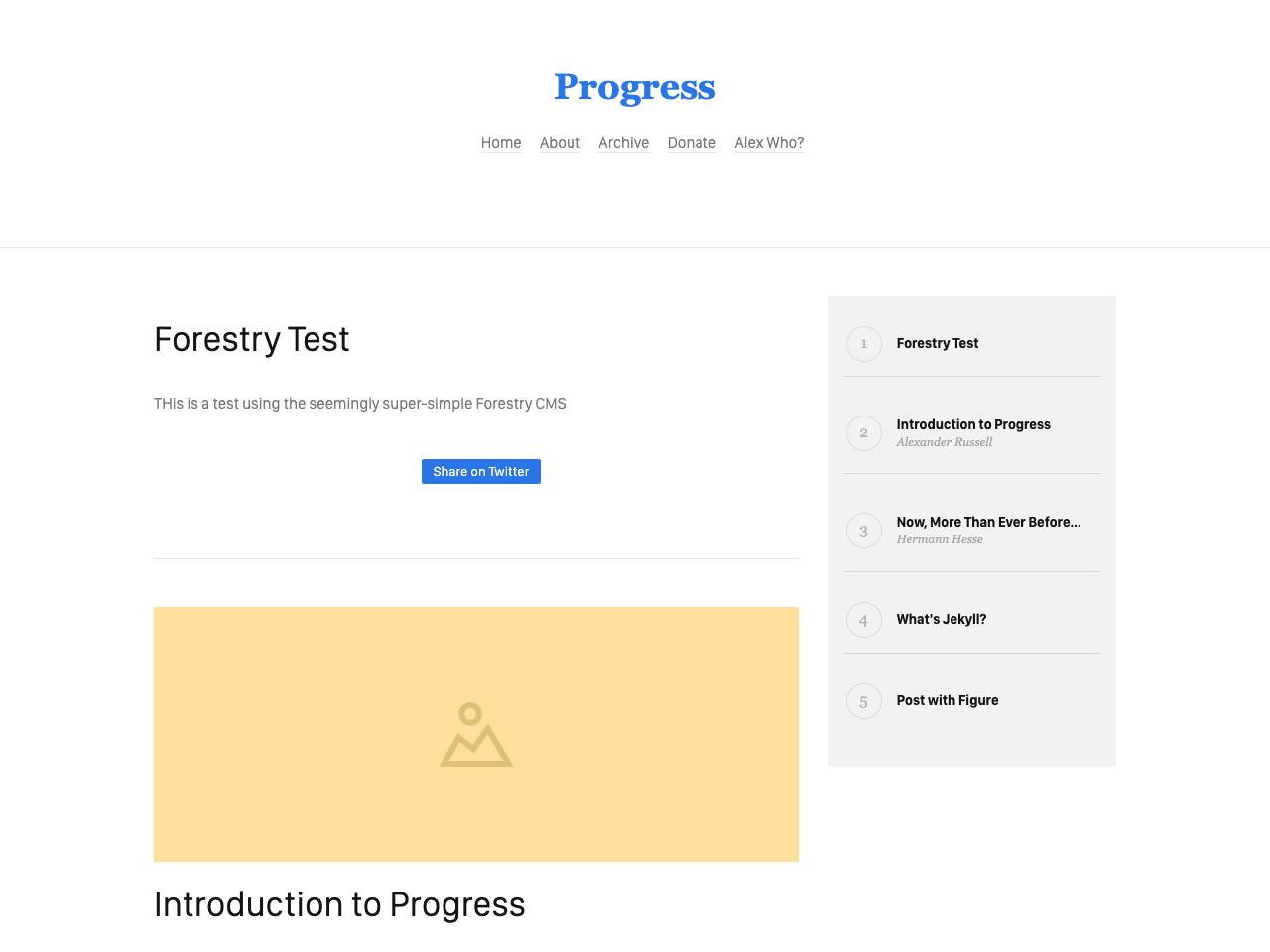 Progress screenshot