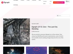 Dgraph screenshot